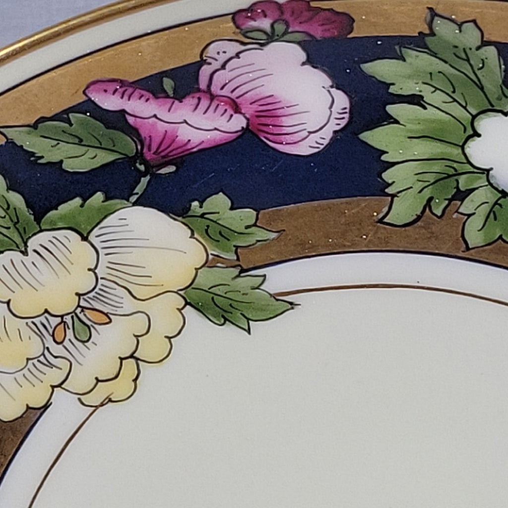 Haviland Limoges Cobalt Gold Hand Painted White’s Art Co Chicago Plate Signed 5