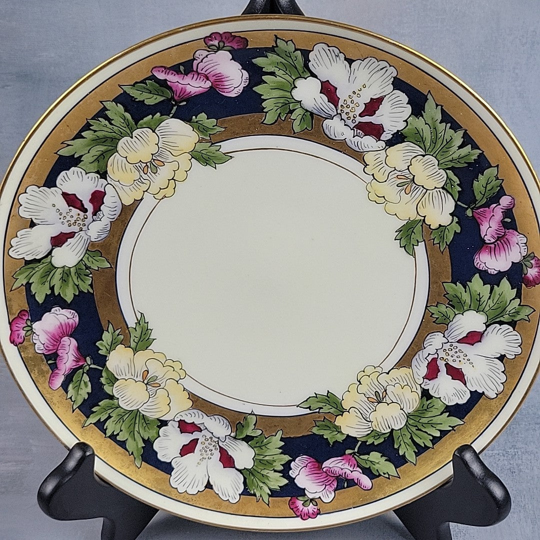 Haviland Limoges Cobalt Gold Hand Painted White’s Art Co Chicago Plate Signed 1