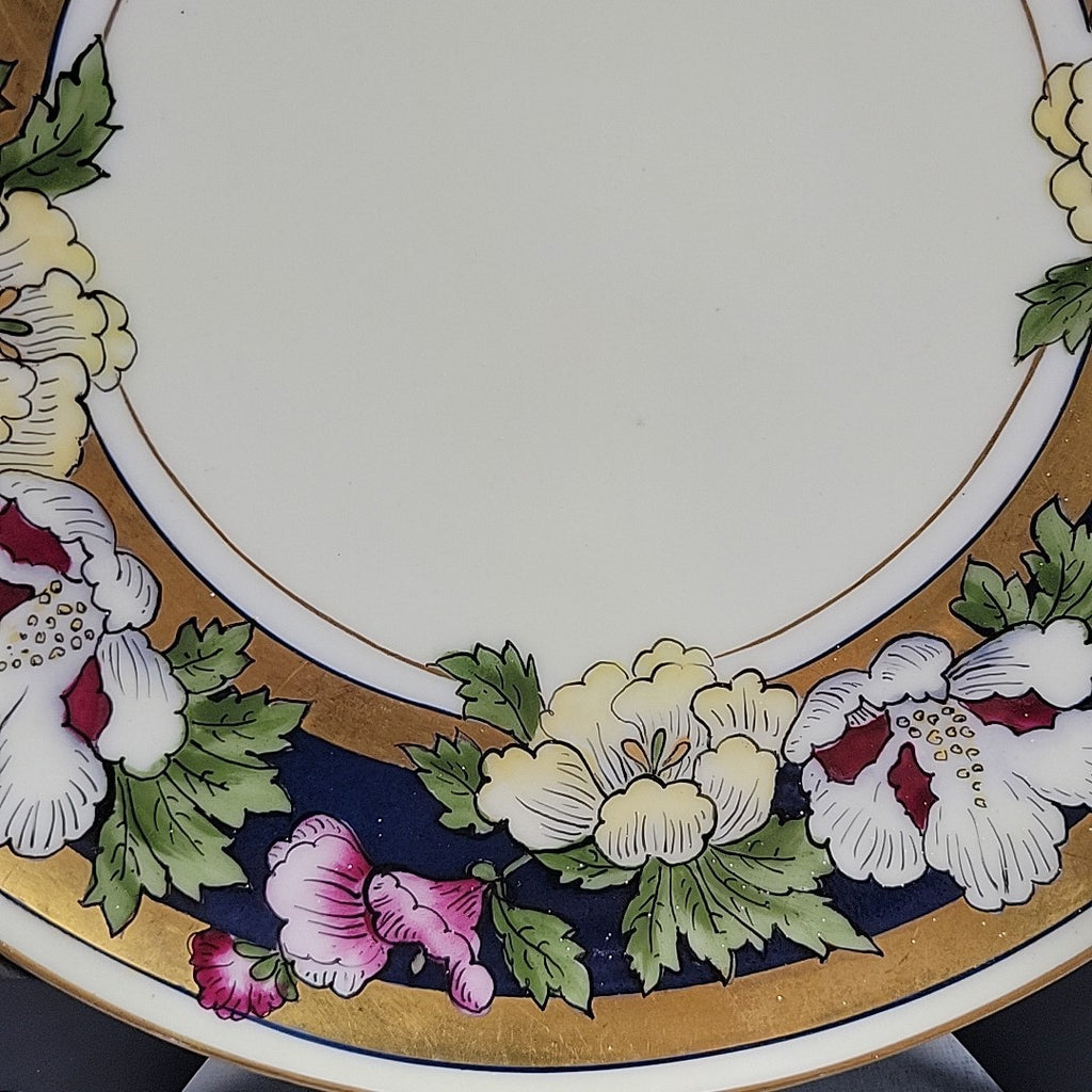 Haviland Limoges Cobalt Gold Hand Painted White’s Art Co Chicago Plate Signed 8