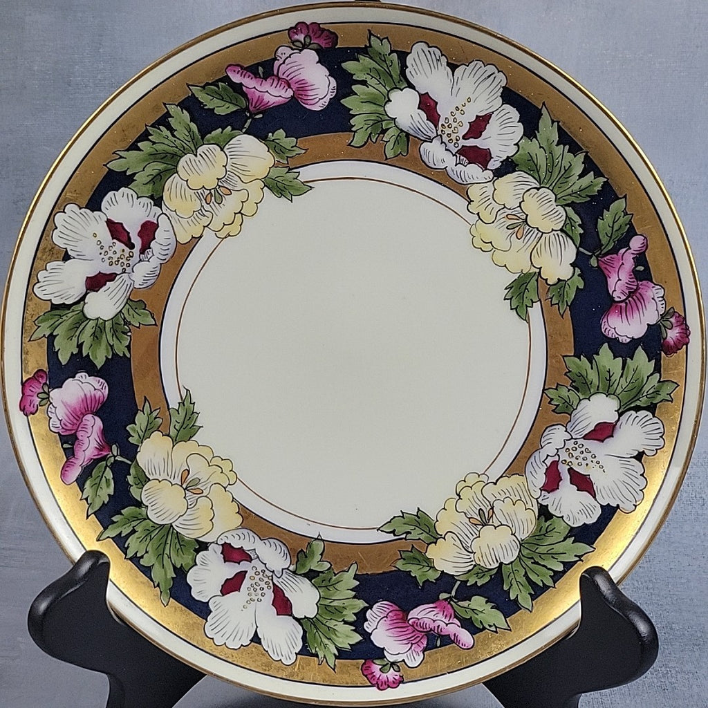 Haviland Limoges Cobalt Gold Hand Painted White’s Art Co Chicago Plate Signed 0