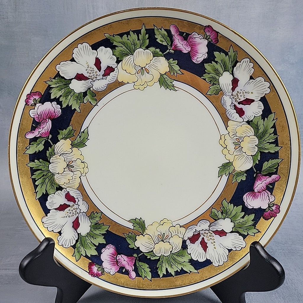 Haviland Limoges Cobalt Gold Hand Painted White’s Art Co Chicago Plate Signed 3