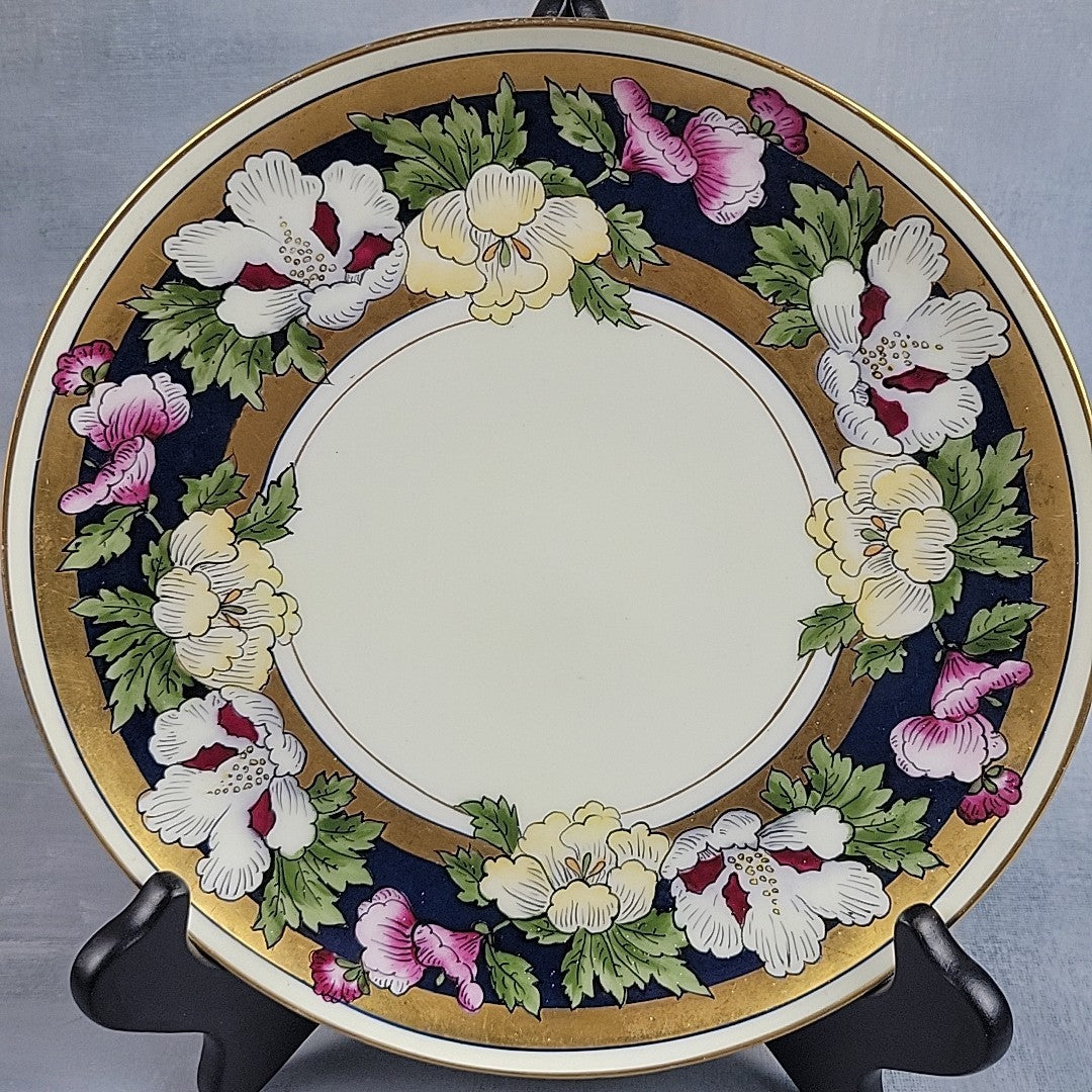 Haviland Limoges Cobalt Gold Hand Painted White’s Art Co Chicago Plate Signed 9