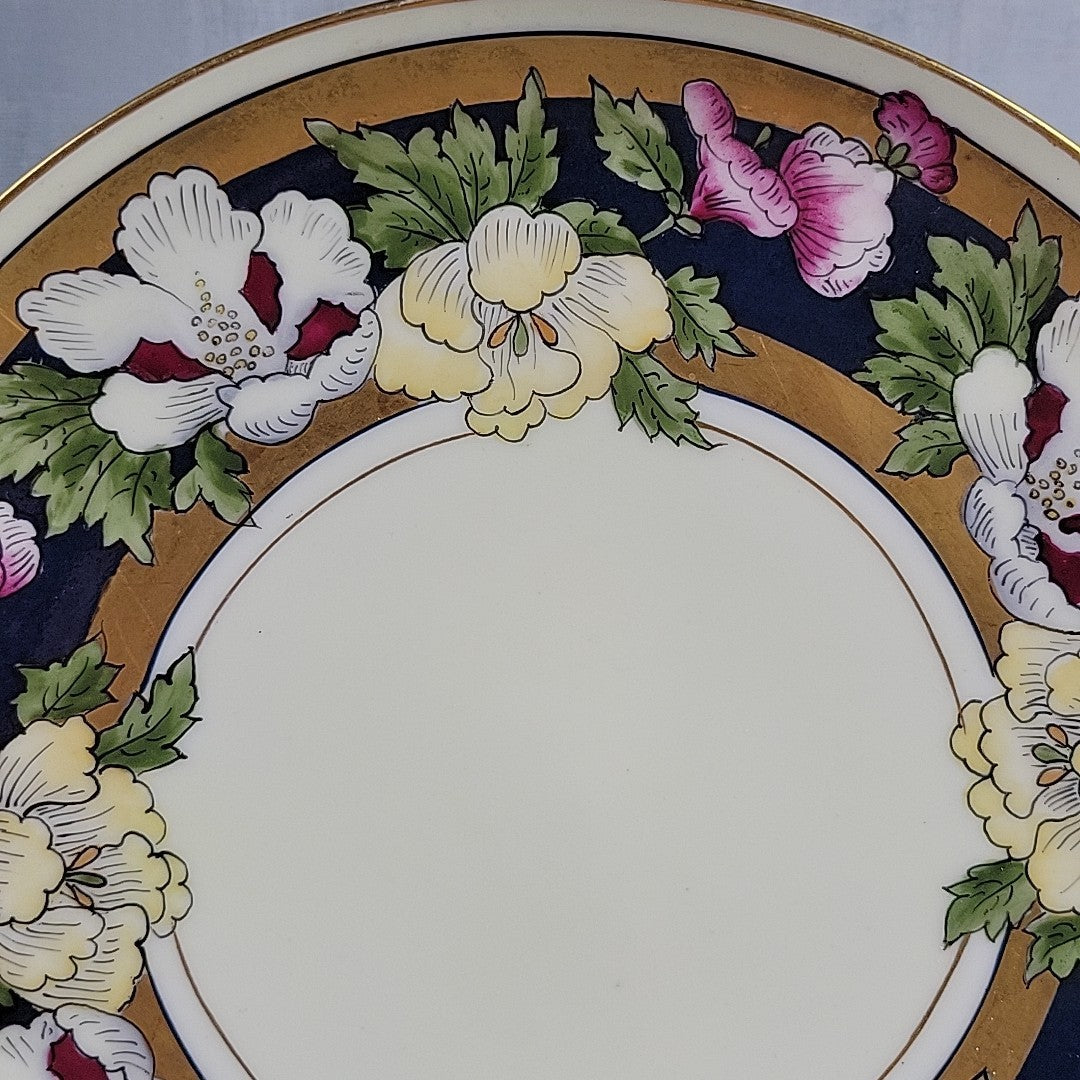 Haviland Limoges Cobalt Gold Hand Painted White’s Art Co Chicago Plate Signed 4