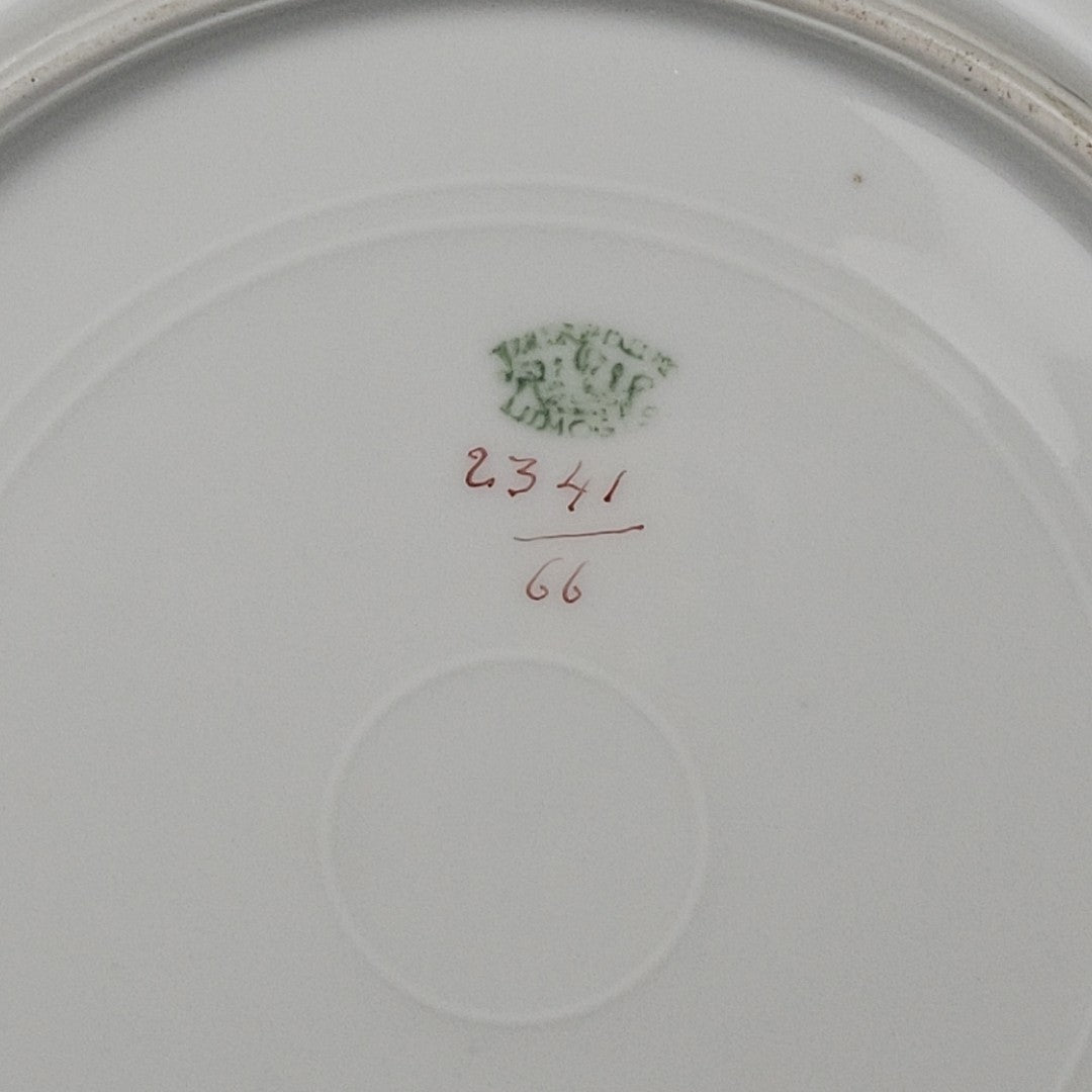 Pairpoint  Limoges Reticulated Gold Floral Gilt Plate c.190015